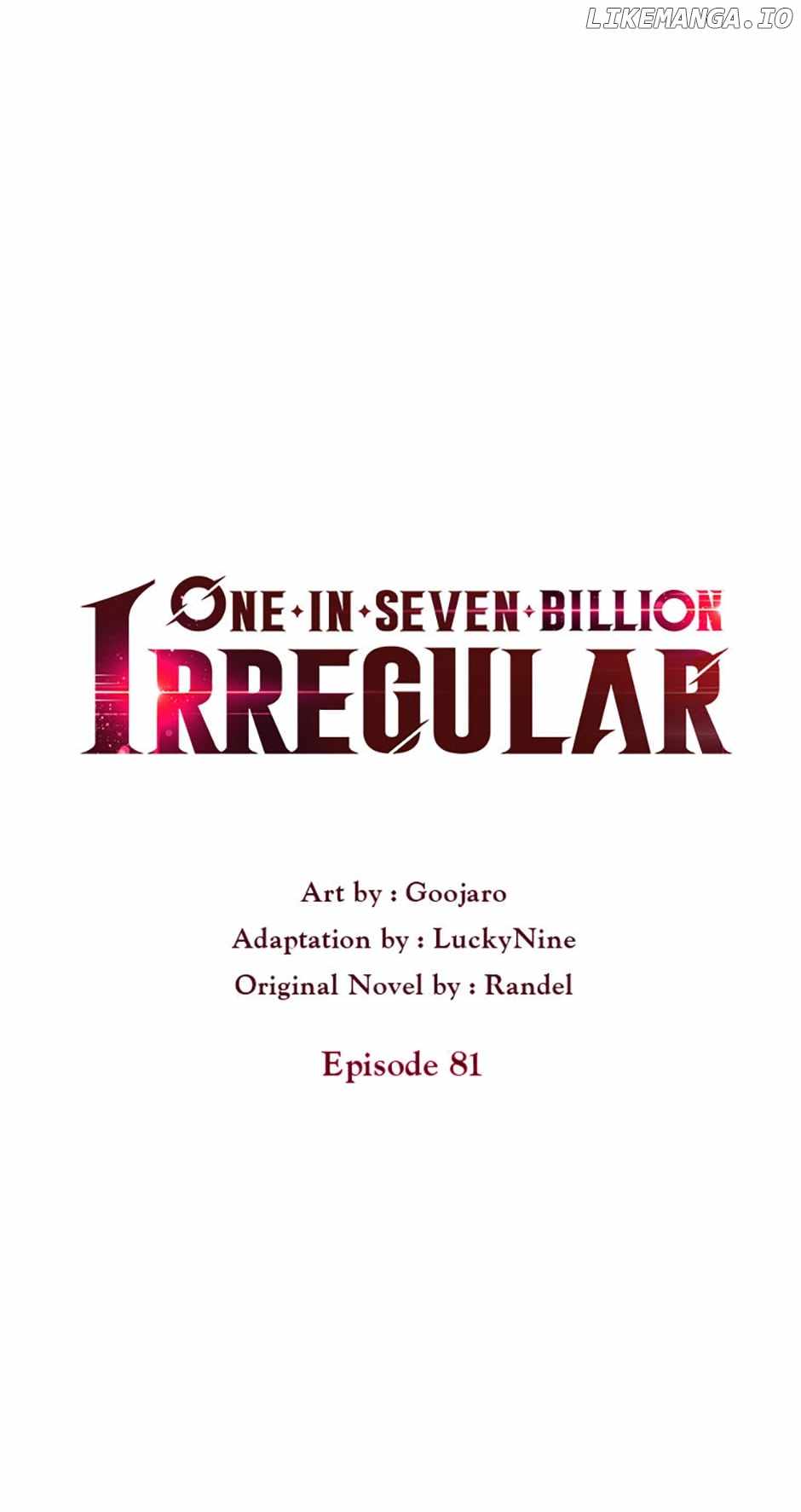 One in seven billion irregular (One-of-a-Kind Irregular) Chapter 81 13